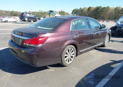 2011 Toyota Avalon Limited from USA, damaged, VIN 4T1BK3DB7BU385791